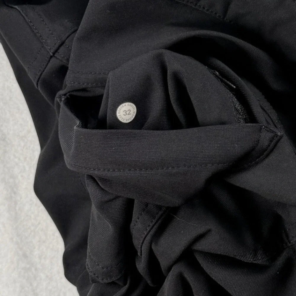 Lululemon Men's Straight Pants Black Sz 32